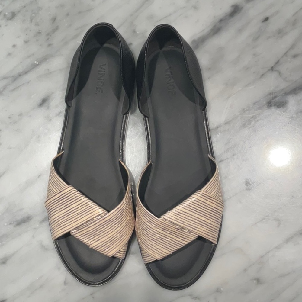 VINCE stripped flats